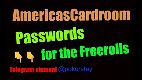 dream vacation freeroll password